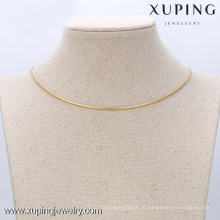 42609 Xuping ювелирных украшений мужские цепи ожерелье с 18k позолоченный